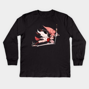 Baiken Guilty Gear Kids Long Sleeve T-Shirt